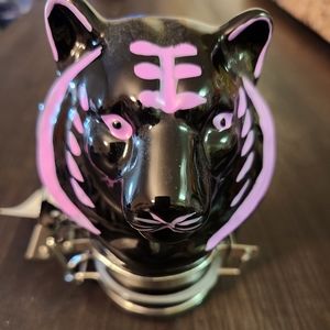 Tiger black and purple ceramic containter for any spices. New in box